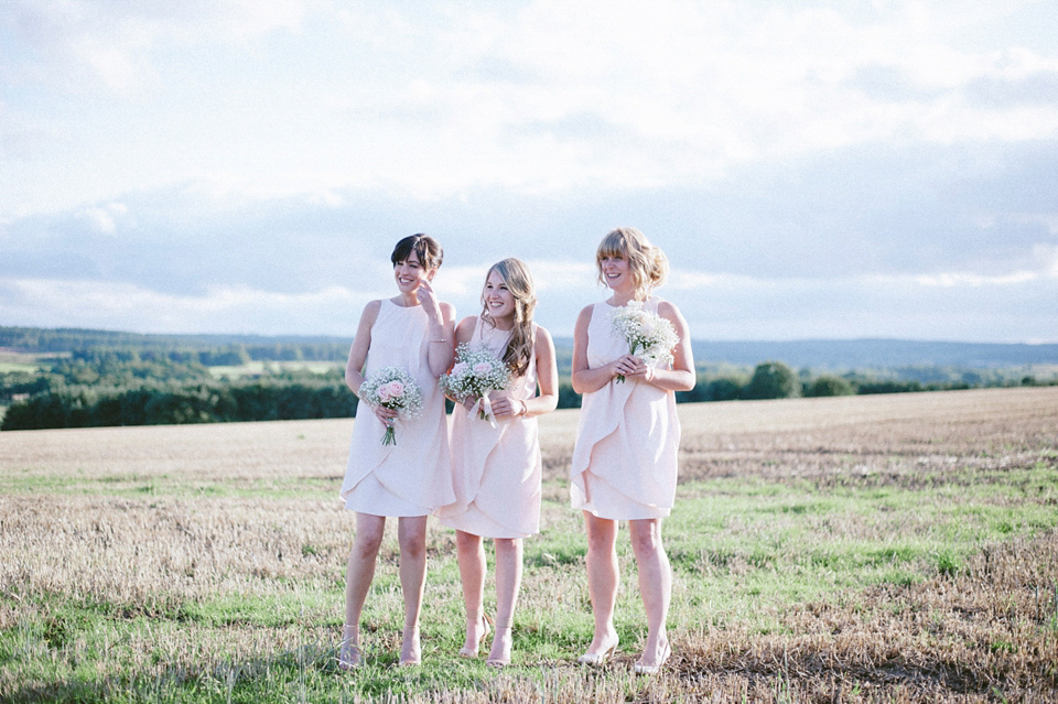 Lucy and James married at Healey Barn in Northumberland. Photography by Little Miss Boyco.