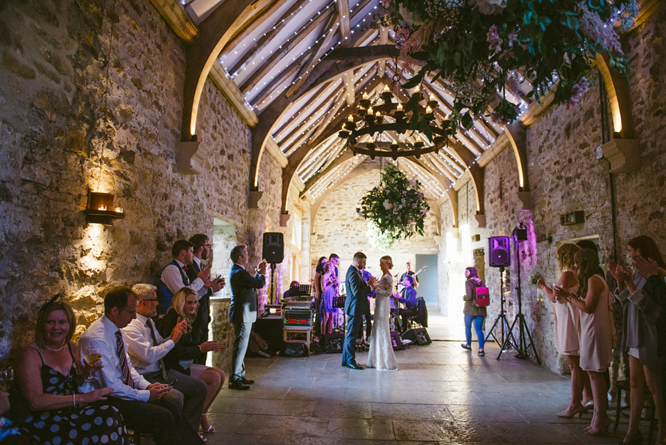 Lucy and James married at Healey Barn in Northumberland. Photography by Little Miss Boyco.