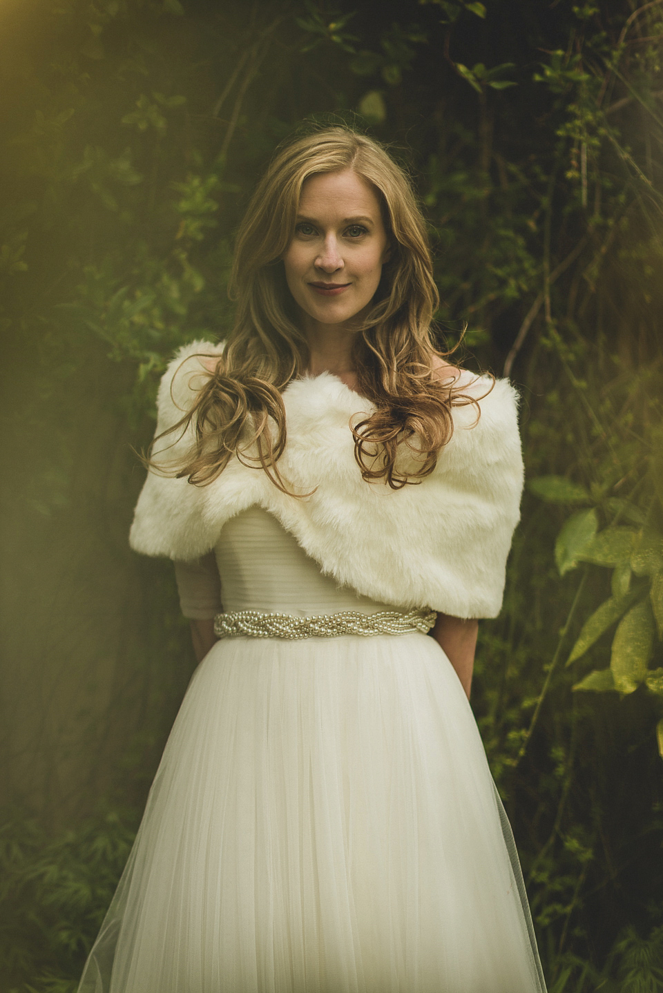 Bride Charlotte wore La Sposa for her elegant, relaxed and romantic South Farm garden wedding. Photography by Matt Penberthy.