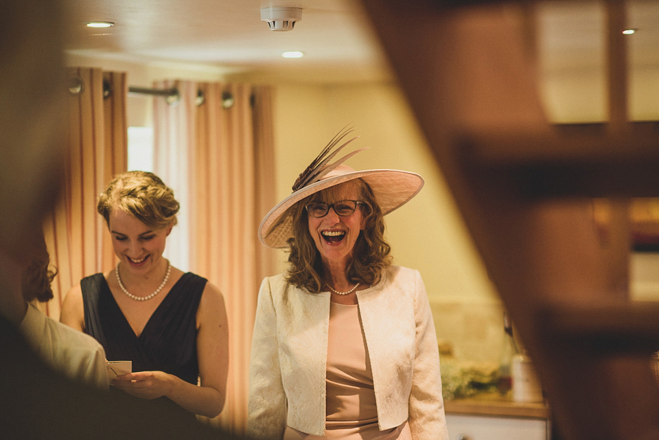 Bride Charlotte wore La Sposa for her elegant, relaxed and romantic South Farm garden wedding. Photography by Matt Penberthy.