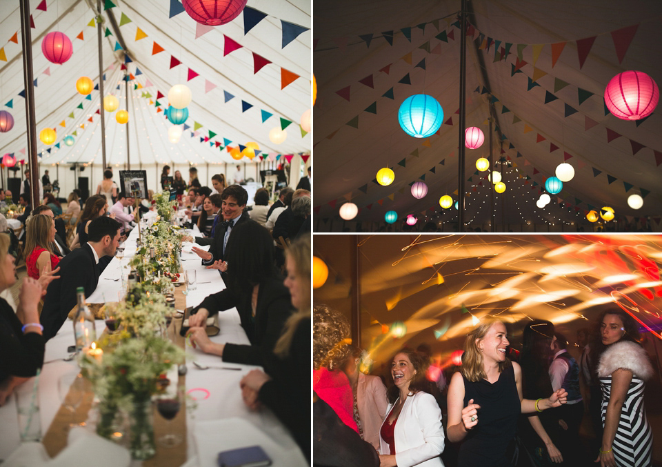 An Heirloom Veil for a Colourful, Homespun, Country Garden Wedding. Photography by Luvvy Hukins.