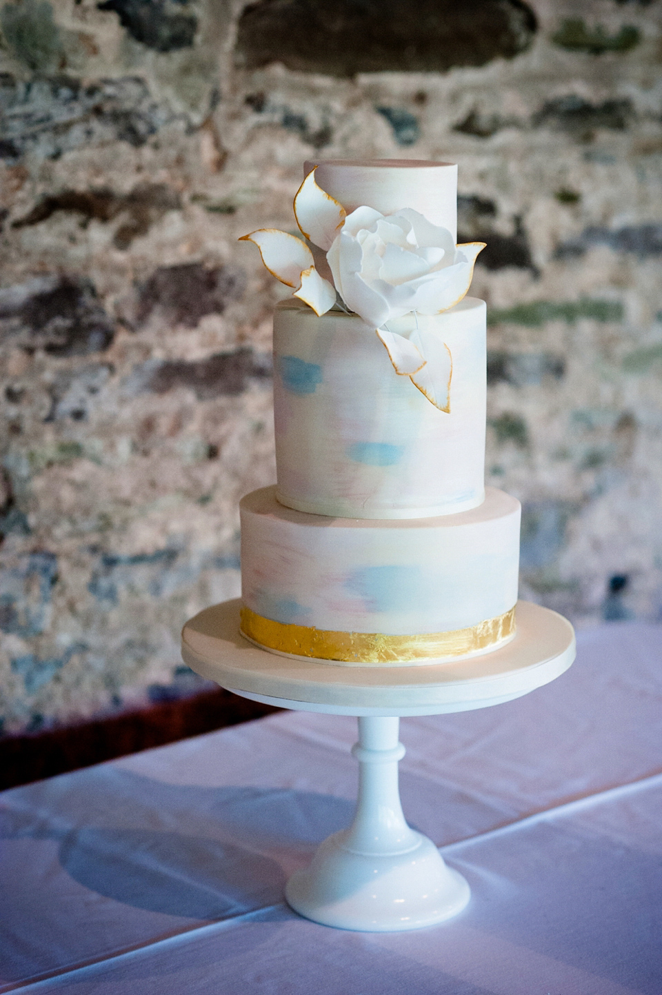 A Grace Kelly Inspired Gown for an English Country House Wedding Filled with Beautiful Blooms. Images by Babb Photo.