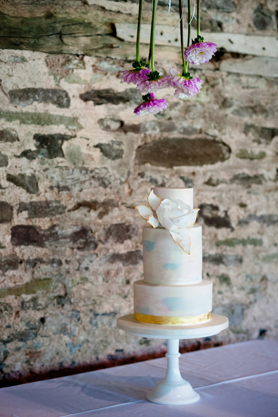 A Grace Kelly Inspired Gown for an English Country House Wedding Filled with Beautiful Blooms. Images by Babb Photo.