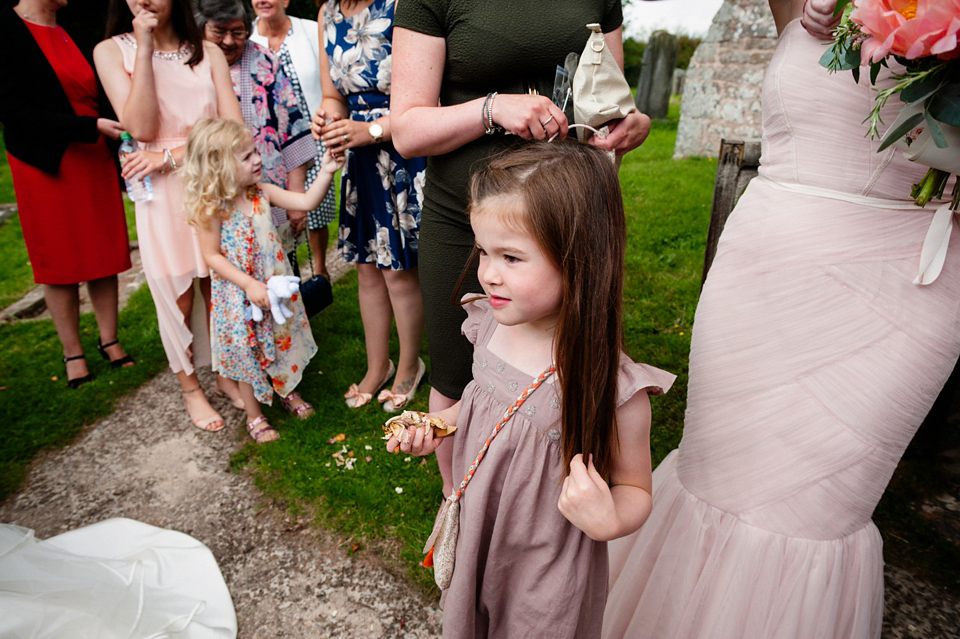 A Grace Kelly Inspired Gown for an English Country House Wedding Filled with Beautiful Blooms. Images by Babb Photo.