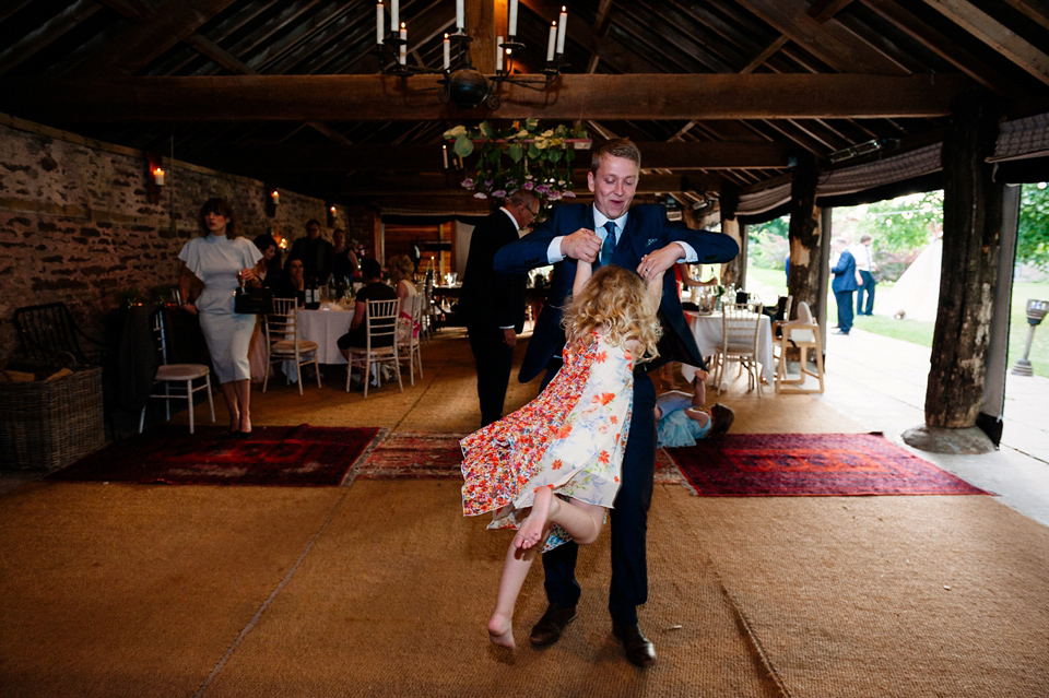 A Grace Kelly Inspired Gown for an English Country House Wedding Filled with Beautiful Blooms. Images by Babb Photo.