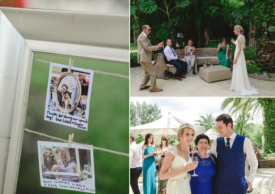  A Suzanne Neville Gown and Pretty, Floral Crown for a Travel Inspired Wedding in Portugal