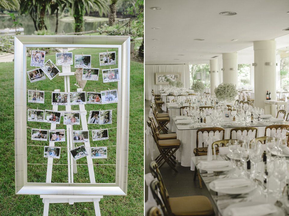  A Suzanne Neville Gown and Pretty, Floral Crown for a Travel Inspired Wedding in Portugal