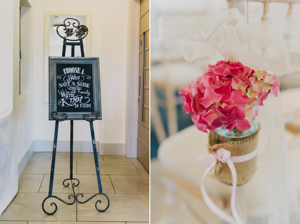 A Pronovias gown for a pastel colour Japanese garden wedding. Images by Peppermint Love Photography