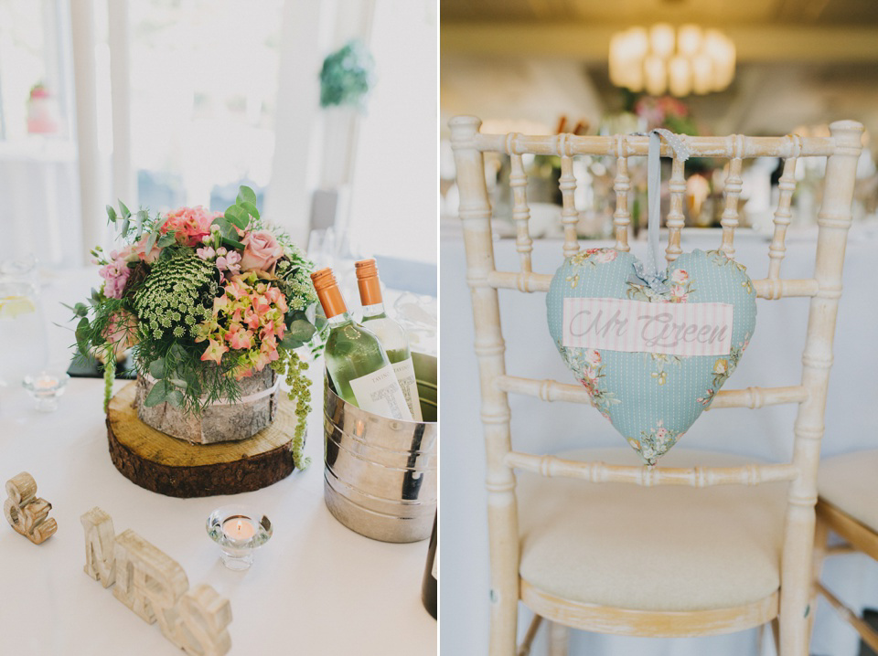 A Pronovias gown for a pastel colour Japanese garden wedding. Images by Peppermint Love Photography