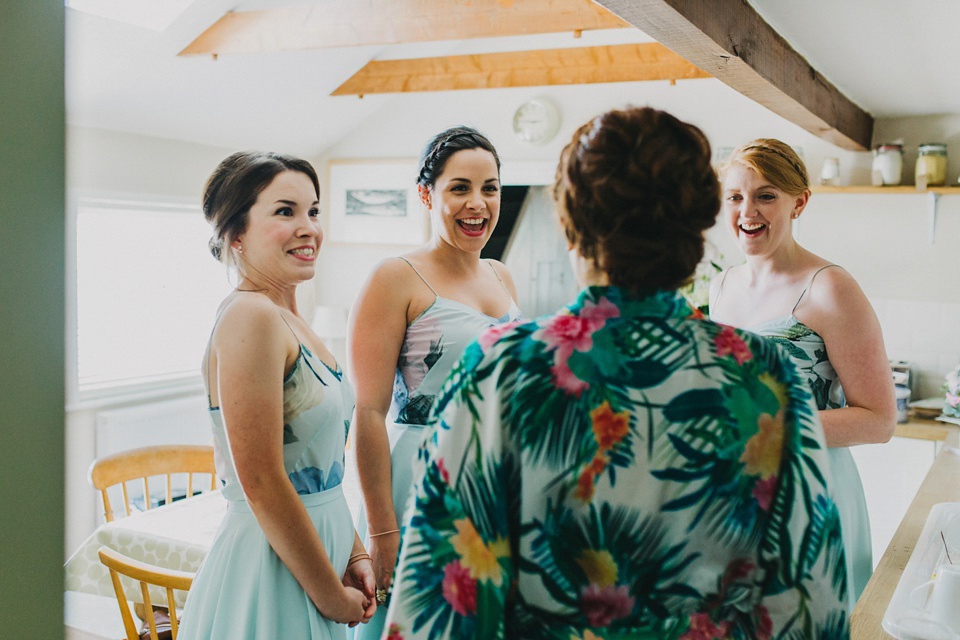 Rachel Gilbert Glamour For An Australian Inspired English Garden Wedding. Images by Peppermint Love Photography.