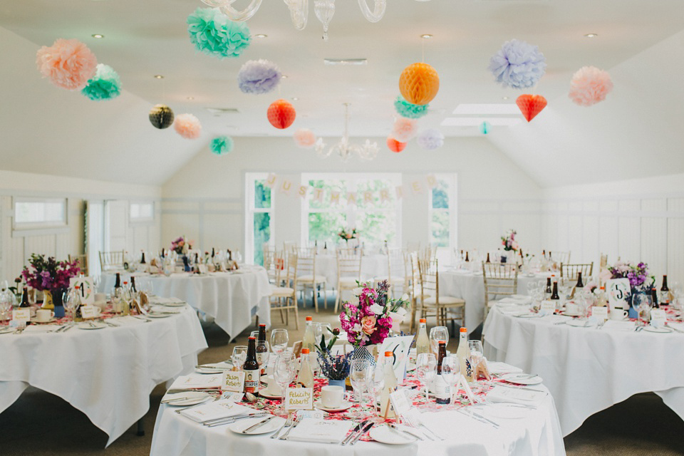 Rachel Gilbert Glamour For An Australian Inspired English Garden Wedding. Images by Peppermint Love Photography.