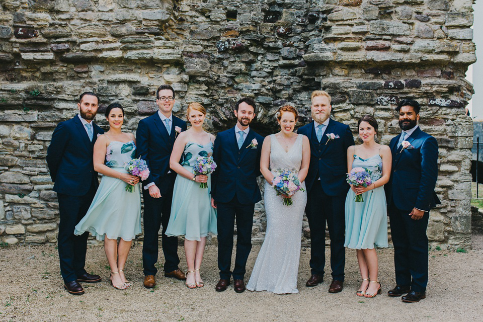 Rachel Gilbert Glamour For An Australian Inspired English Garden Wedding. Images by Peppermint Love Photography.