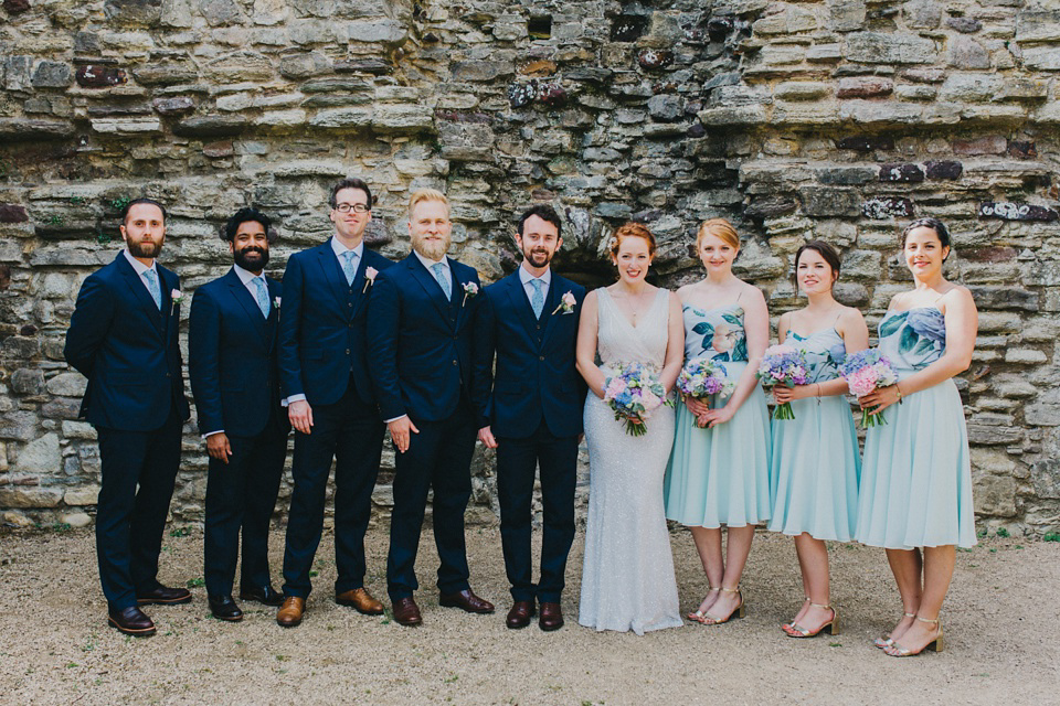 Rachel Gilbert Glamour For An Australian Inspired English Garden Wedding. Images by Peppermint Love Photography.