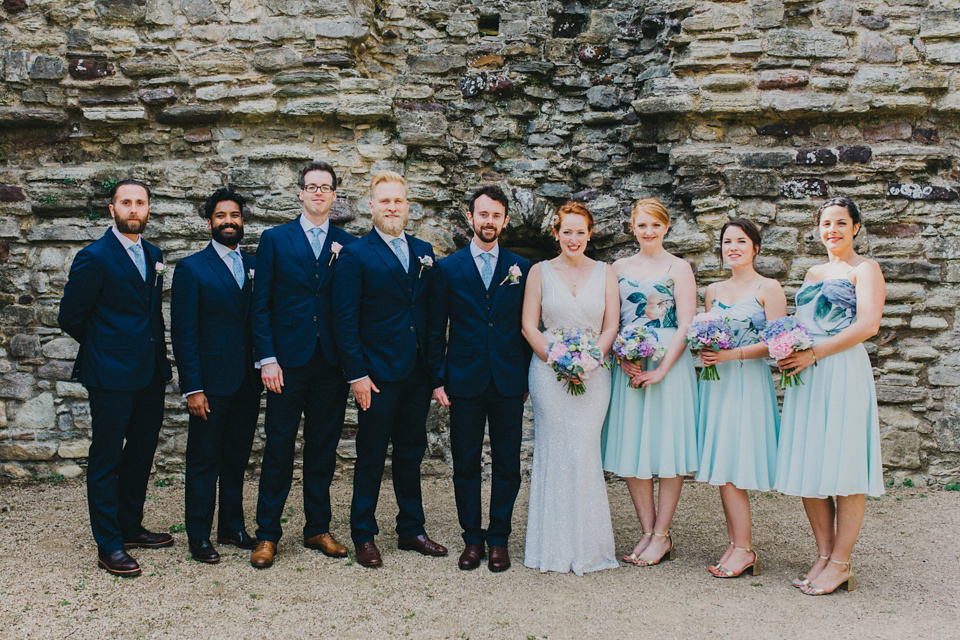 Rachel Gilbert Glamour For An Australian Inspired English Garden Wedding. Images by Peppermint Love Photography.