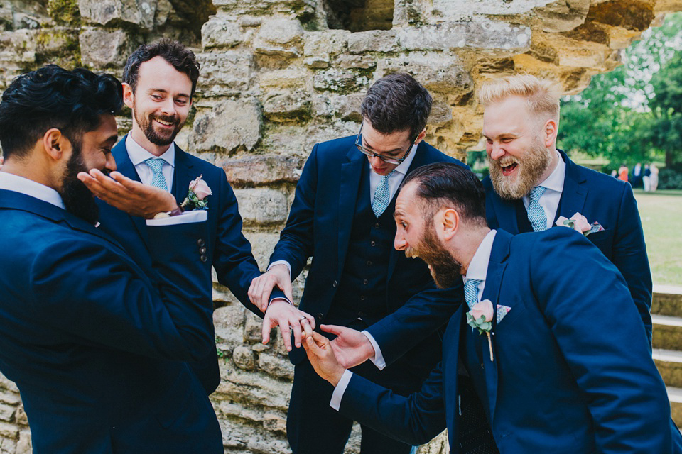 Rachel Gilbert Glamour For An Australian Inspired English Garden Wedding. Images by Peppermint Love Photography.