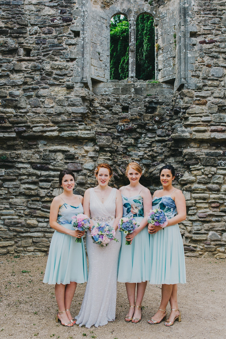 Rachel Gilbert Glamour For An Australian Inspired English Garden Wedding. Images by Peppermint Love Photography.