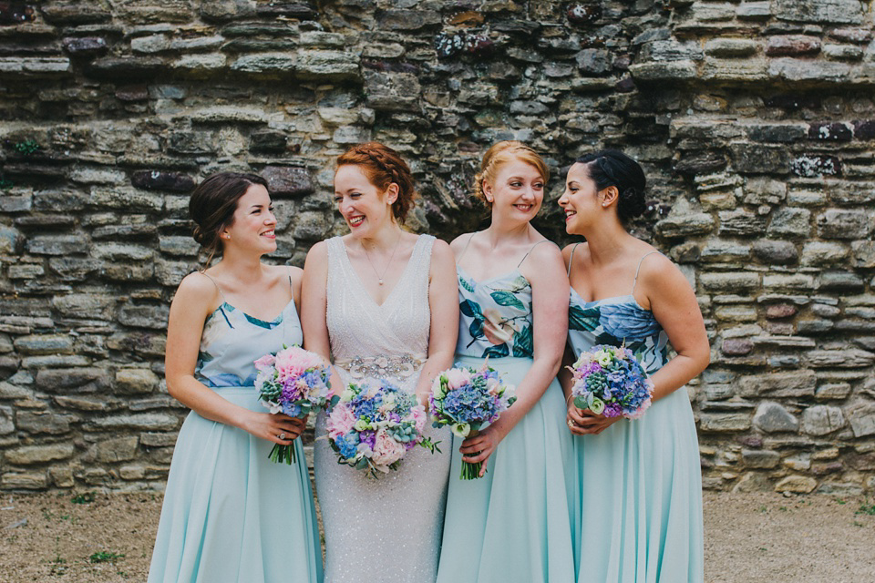 Rachel Gilbert Glamour For An Australian Inspired English Garden Wedding. Images by Peppermint Love Photography.