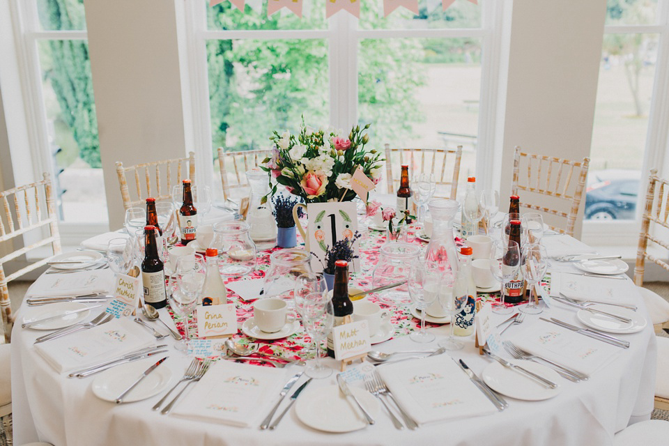 Rachel Gilbert Glamour For An Australian Inspired English Garden Wedding. Images by Peppermint Love Photography.