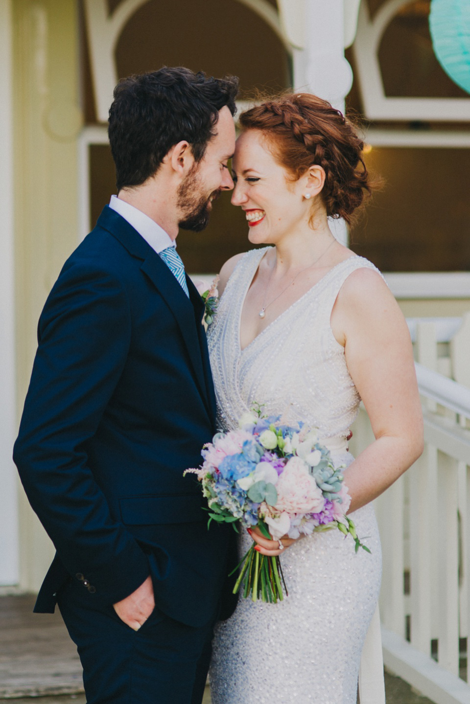 Rachel Gilbert Glamour For An Australian Inspired English Garden Wedding. Images by Peppermint Love Photography.