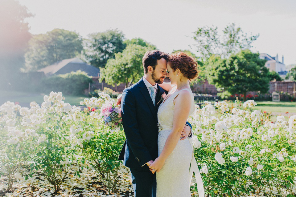 Rachel Gilbert Glamour For An Australian Inspired English Garden Wedding. Images by Peppermint Love Photography.