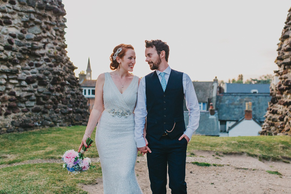 Rachel Gilbert Glamour For An Australian Inspired English Garden Wedding. Images by Peppermint Love Photography.