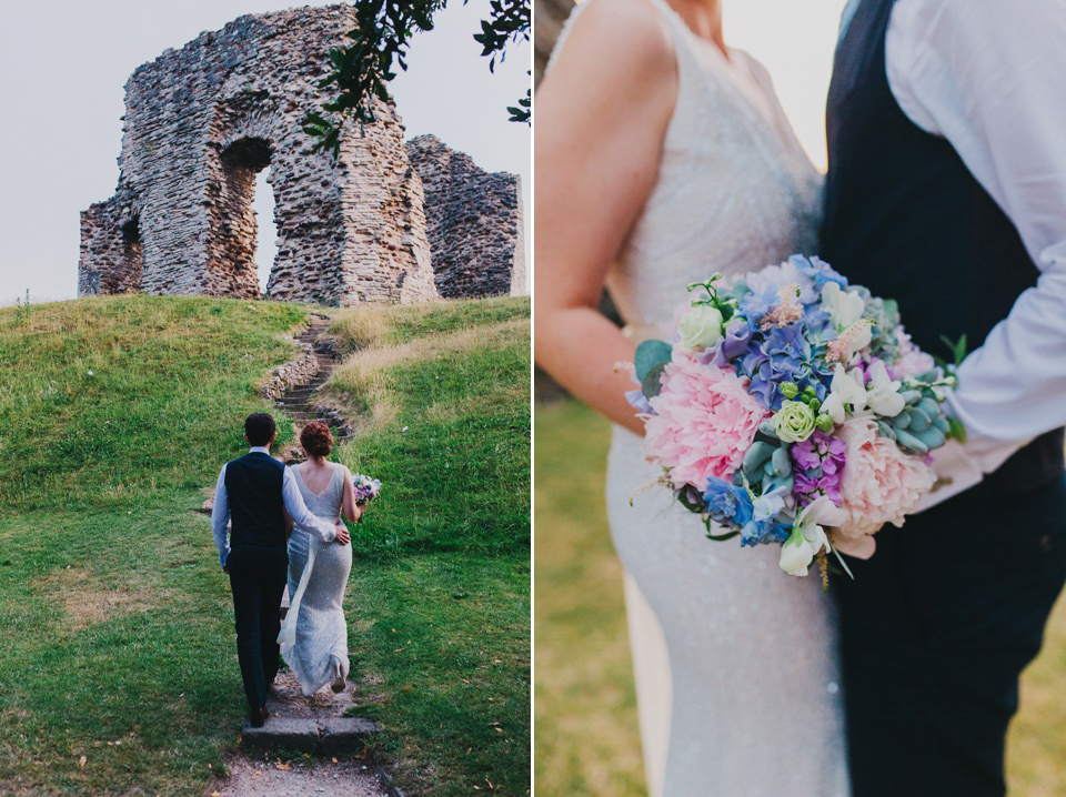 Rachel Gilbert Glamour For An Australian Inspired English Garden Wedding. Images by Peppermint Love Photography.