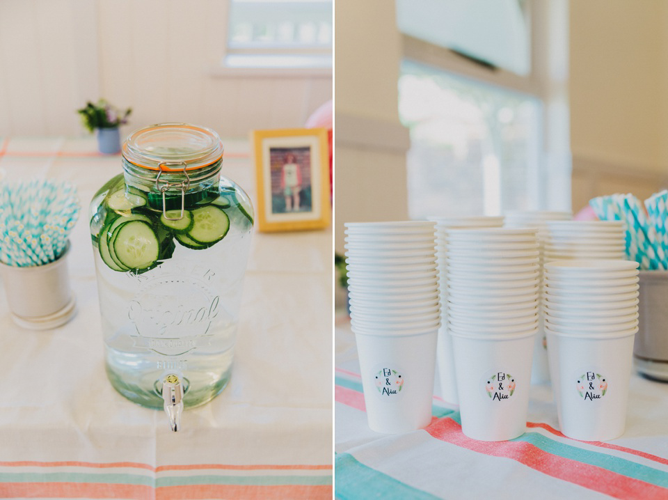 Rachel Gilbert Glamour For An Australian Inspired English Garden Wedding. Images by Peppermint Love Photography.