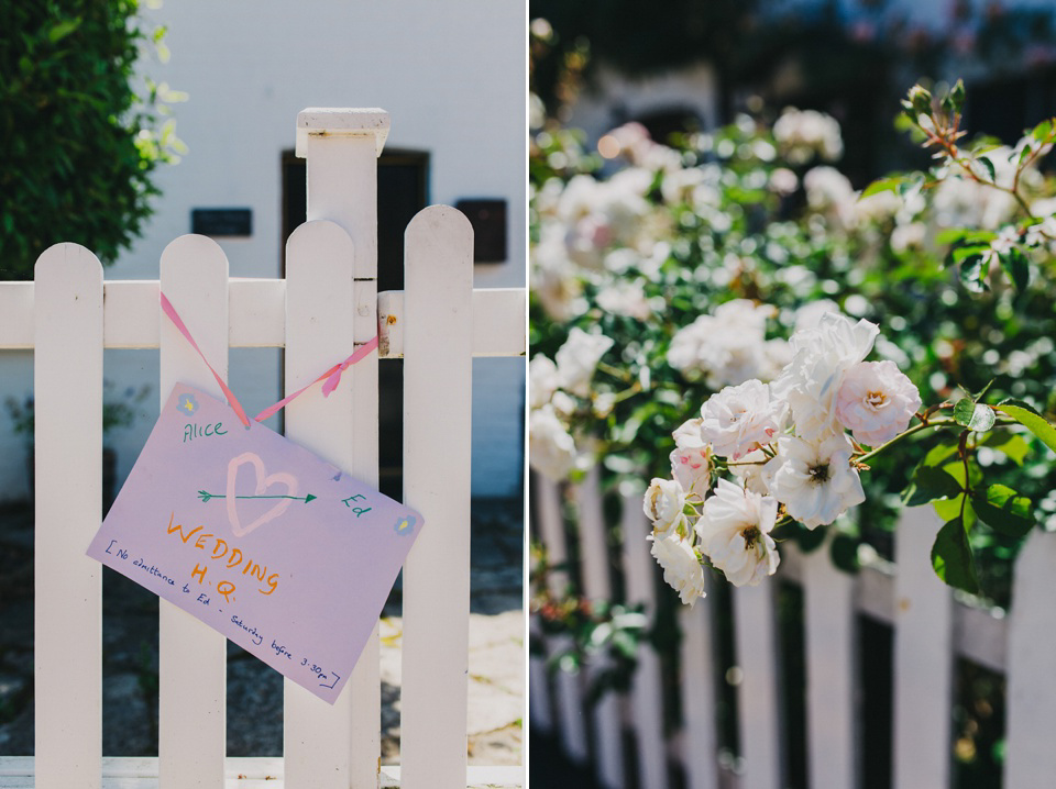 Rachel Gilbert Glamour For An Australian Inspired English Garden Wedding. Images by Peppermint Love Photography.