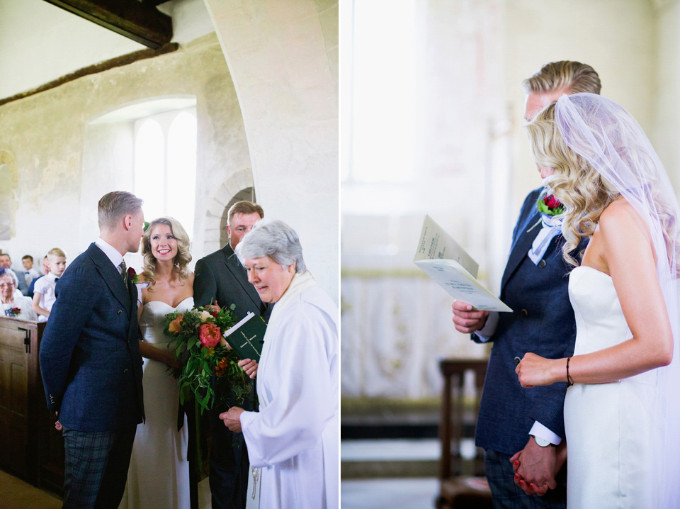 Gemy Maalouf Glamour and Gold Platforms for a Colourful 70's Inspired Wedding. Photography by Hayley Savage.