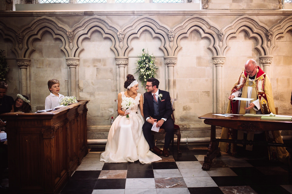 A Rime Arodaky Dress and Lace Headband For A Daisy Inspired Farm Wedding. Bride Daisy found her dress at The Mews of Notting Hill. Photography by Joe Hall. A Rime Arodaky Dress and Lace Headband For A Daisy Inspired Farm Wedding. Bride Daisy found her dress at The Mews of Notting Hill. Photography by Joe Hall.