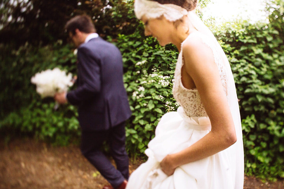 A Rime Arodaky Dress and Lace Headband For A Daisy Inspired Farm Wedding. Bride Daisy found her dress at The Mews of Notting Hill. Photography by Joe Hall. A Rime Arodaky Dress and Lace Headband For A Daisy Inspired Farm Wedding. Bride Daisy found her dress at The Mews of Notting Hill. Photography by Joe Hall.