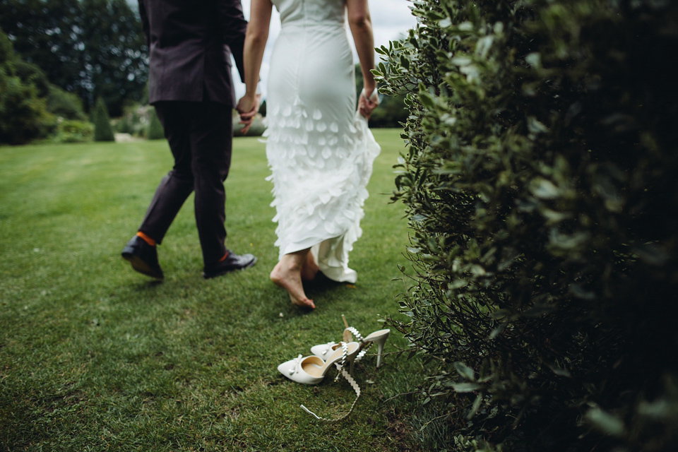 Bride Rachael owns concept store, objectstyle.co.uk. She married her designer husband Alex at an undisclosed venue in August 2015. Their Scandinavian, minimalist and geometric inspired wedding was styled by Michelle of Pocketful of Dreams and photographed by Lucy Little.