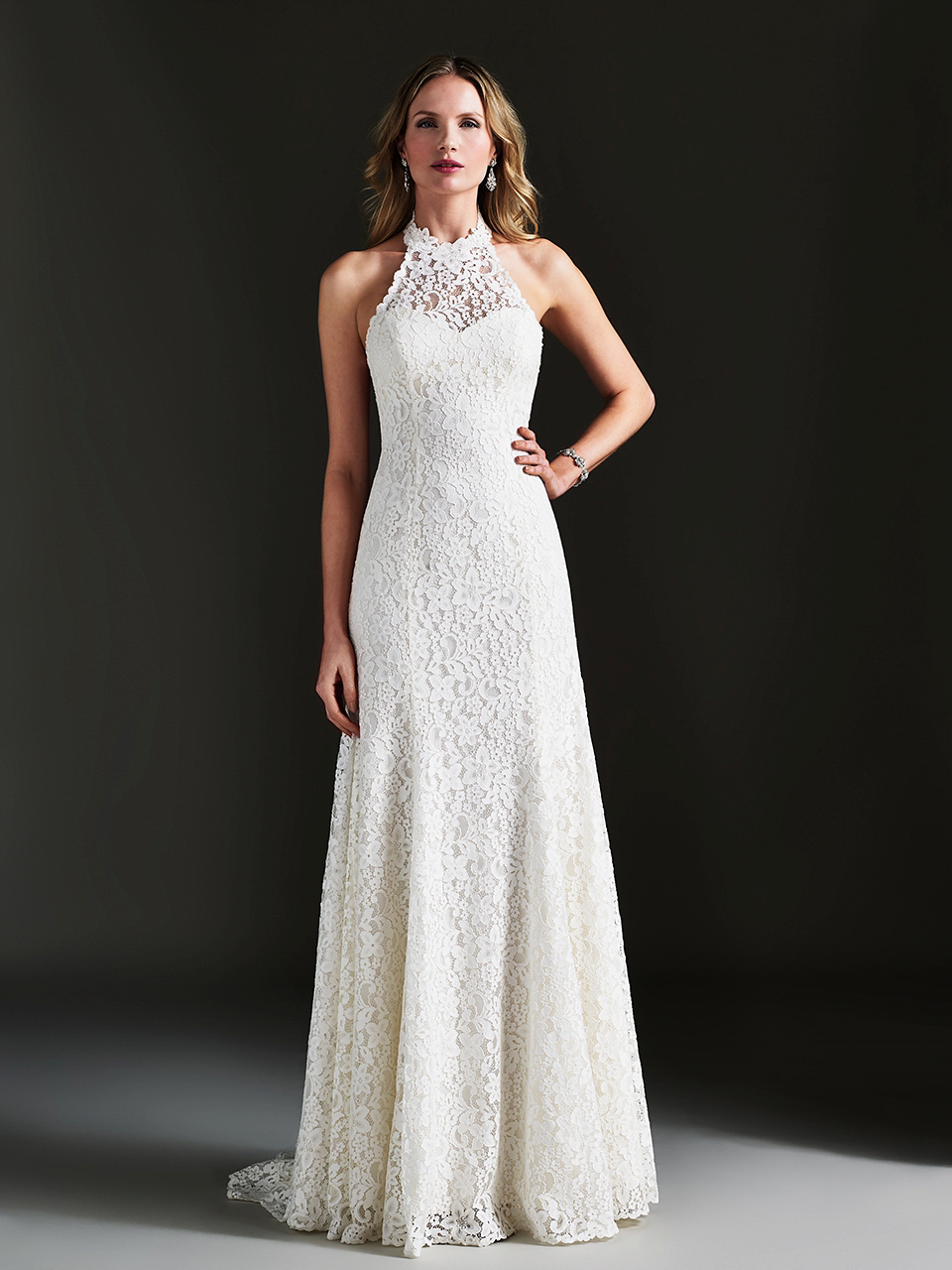 Effortlessly elegant - wedding gowns by Caroilne Castigliano.