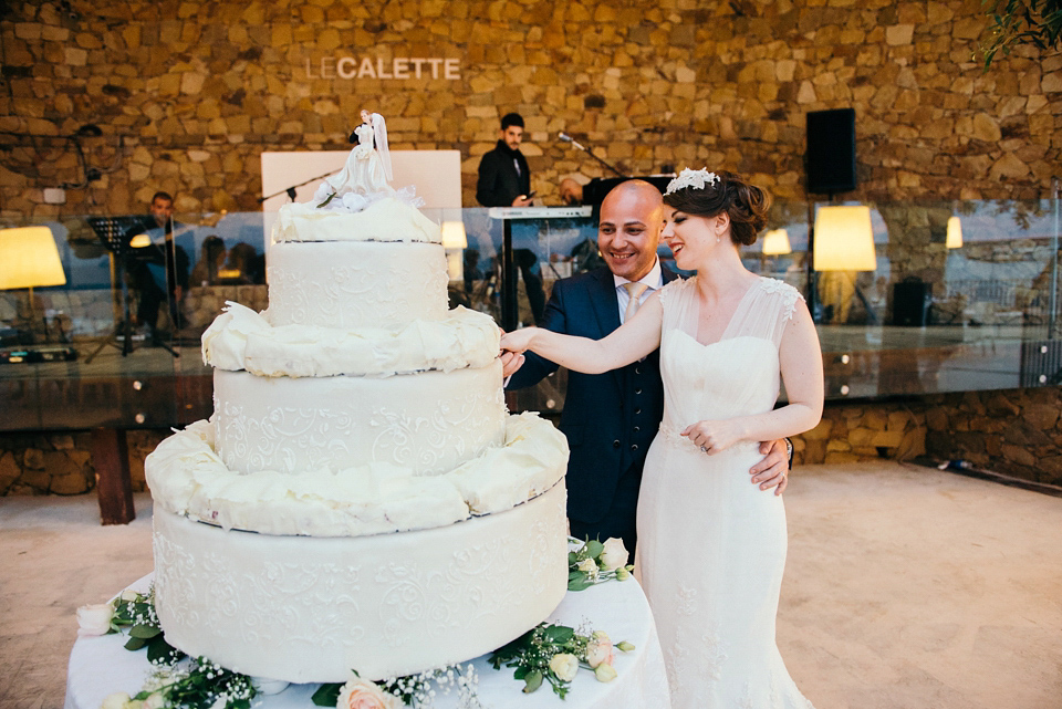 A glamorous Italian seaside wedding, photography by Ed Godden.