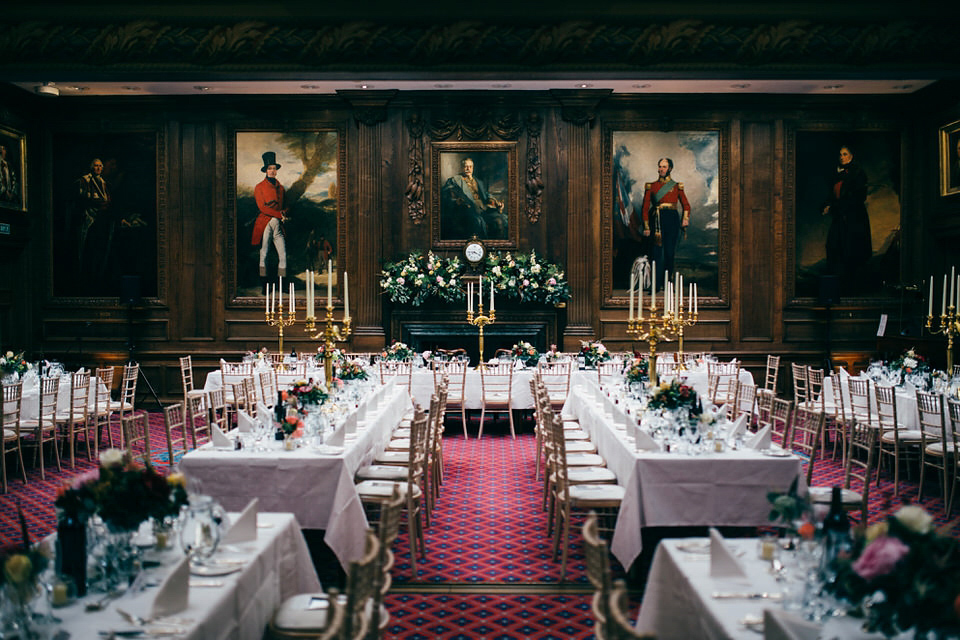 A Pleated Dress for a 1930's Inspired Kitsch and Glamorous City Wedding. Photography by Lisa Devine.