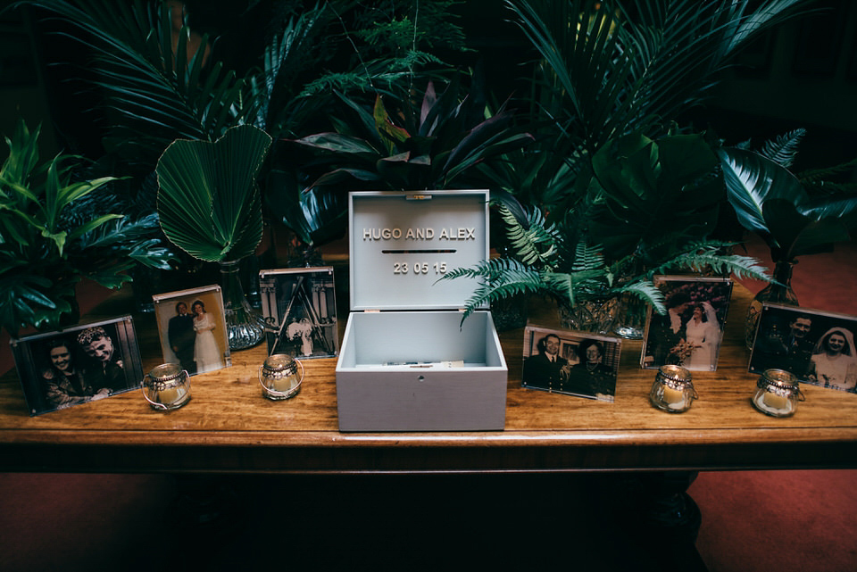 A Pleated Dress for a 1930's Inspired Kitsch and Glamorous City Wedding. Photography by Lisa Devine.