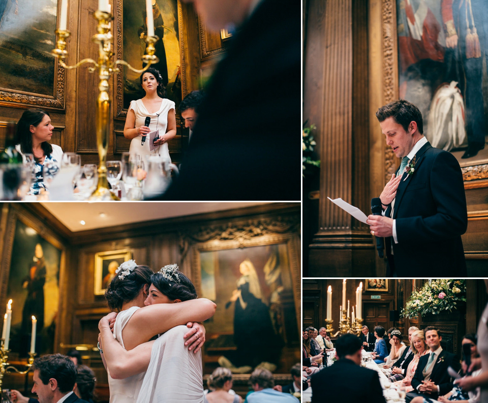 A Pleated Dress for a 1930's Inspired Kitsch and Glamorous City Wedding. Photography by Lisa Devine.