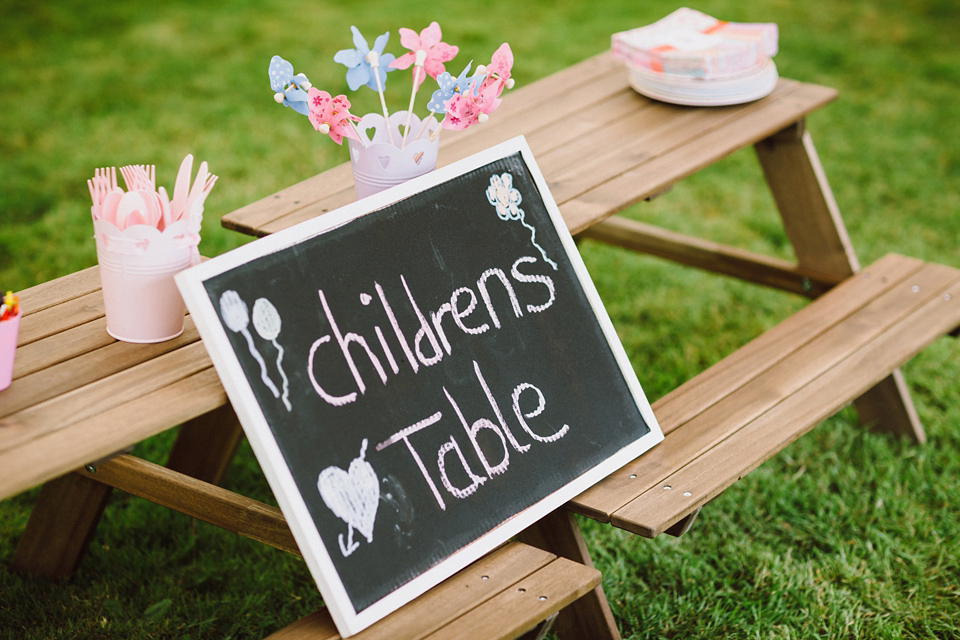 Pompoms, Giant Balloons and a Garden Party for a Delightful Child Friendly Wedding. Photography by Rooftop Mosaic.