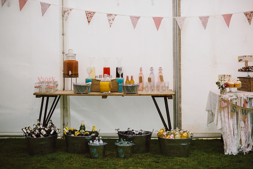 Pompoms, Giant Balloons and a Garden Party for a Delightful Child Friendly Wedding. Photography by Rooftop Mosaic.