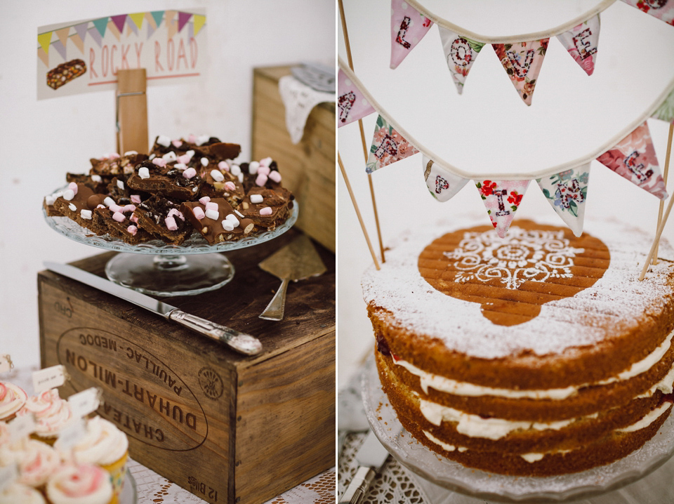 Pompoms, Giant Balloons and a Garden Party for a Delightful Child Friendly Wedding. Photography by Rooftop Mosaic.