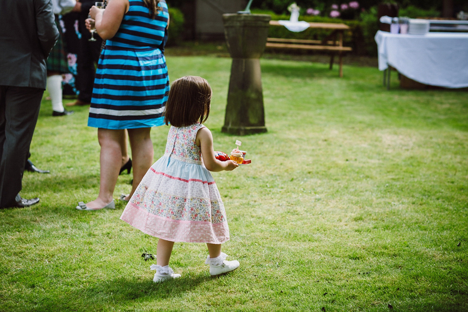 Pompoms, Giant Balloons and a Garden Party for a Delightful Child Friendly Wedding. Photography by Rooftop Mosaic.