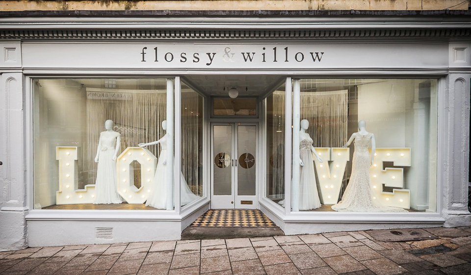 Flossy & Willow - Wiltershire bridal boutique. Photography by Evoke Pictures.