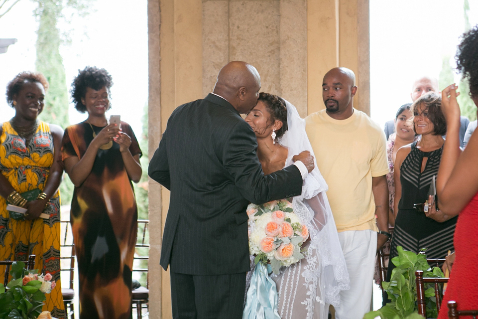 An Effortlessely Elegant Florida Wedding in Shades of Pretty Peach