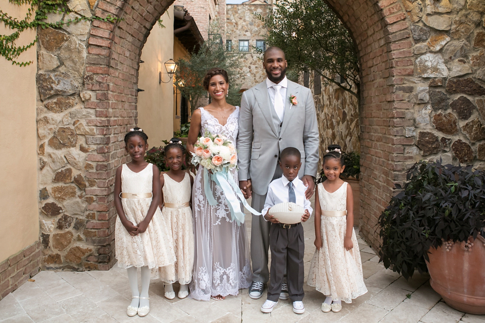 An Effortlessely Elegant Florida Wedding in Shades of Pretty Peach