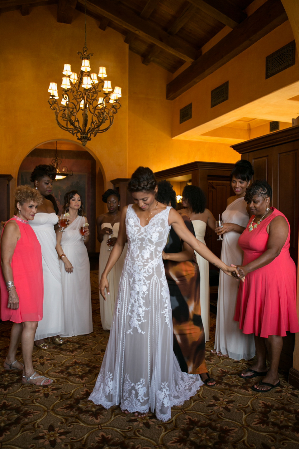 An Effortlessely Elegant Florida Wedding in Shades of Pretty Peach