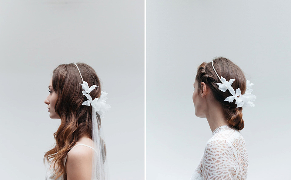 Meadowsweet by Blackbird's Pearl - a sublime new bridal accessories collection.
