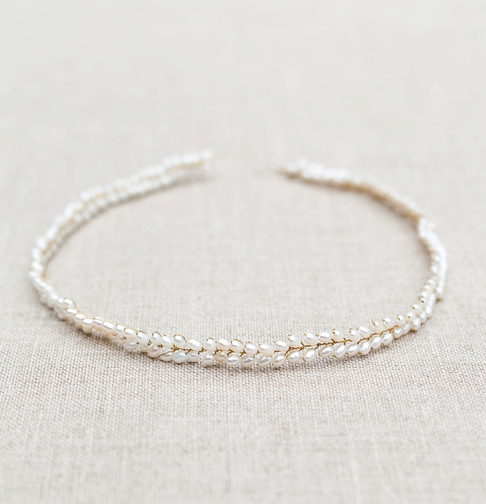 Meadowsweet by Blackbird's Pearl - a sublime new bridal accessories collection.