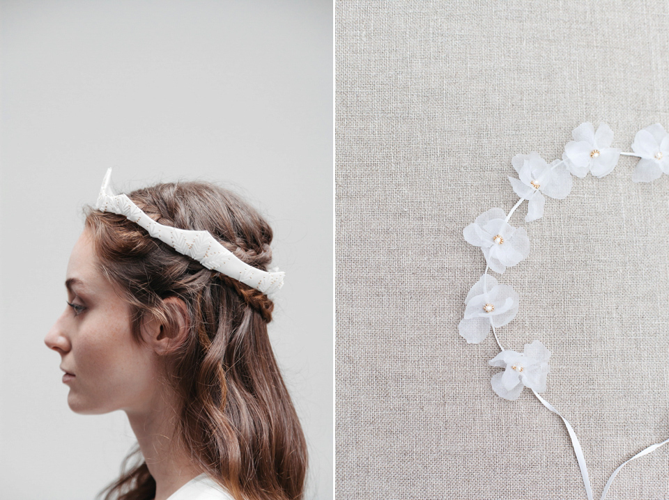 Meadowsweet by Blackbird's Pearl - a sublime new bridal accessories collection.