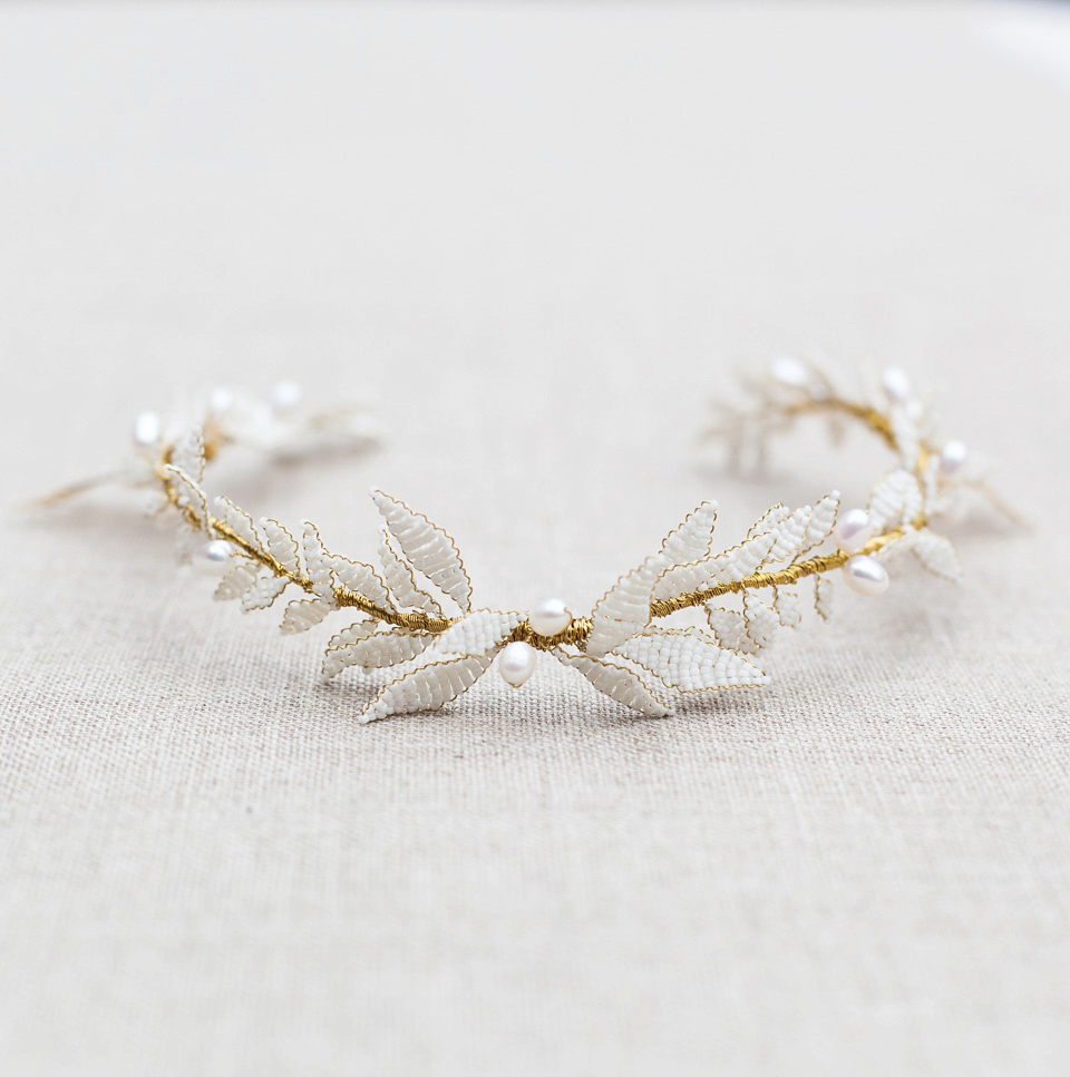 Meadowsweet by Blackbird's Pearl - a sublime new bridal accessories collection.