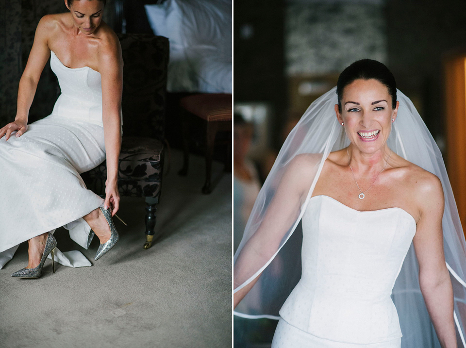 Two polka dot skirts for a weekend wedding festival. Photography by Kerry Woods.